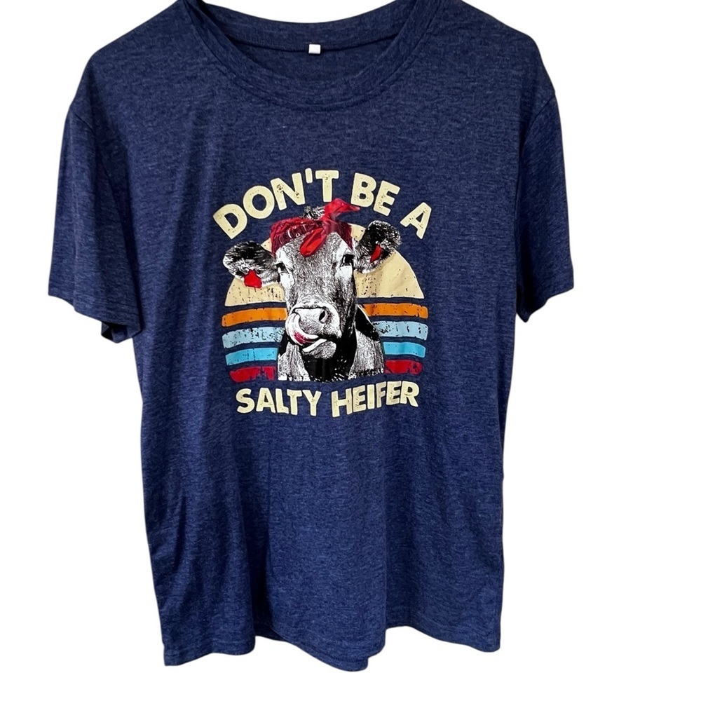 Blue Graphic T-Shirt